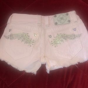 NWOT Miss Me Shorts Sz 25 pink